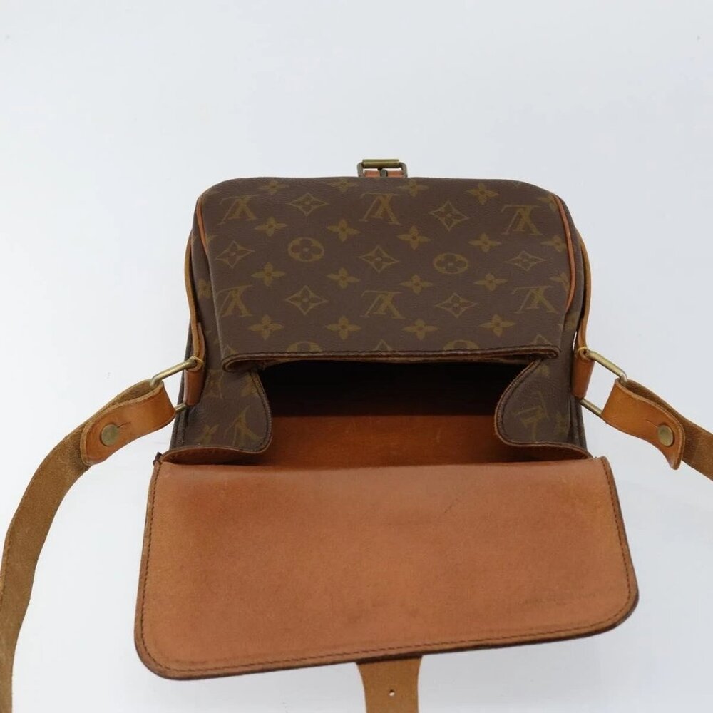LOUIS VUITTON Monogram Cartouchiere MM Shoulder Bag Vintage M51253 Auth 149607 - Picture 12 of 16